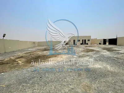 10000 SQFT Yard in Sajaa with Office 25KW Power