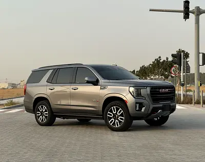 2021 GMC Yukon AT4 | GCC Specs | Original Paint | Excellent Condition