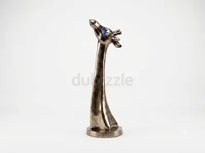 MARINA HOME Metal Giraffe Sculpture - Decorative Collectible (82cm)