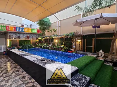 Luxury Villa for Sale in Al Zahya, Ajman | 5 Master Bedrooms | Private Pool | Fully Furnished | 6,025 Sq. Ft.