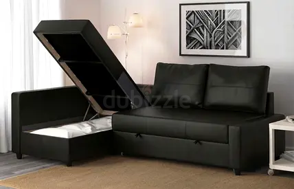 Modern L-Shape Sofa Bed with Storage Upgrade your living space with this stylish L-shaped sofa bed f