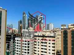 **Spacious 1-bedroom apartment for annual rent in Al Qasimia, Sharjah. Large living room, central AC