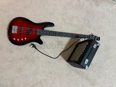 Electric guitar Red.