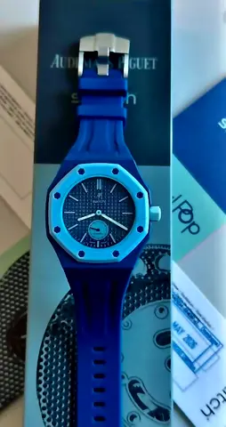 Audemars Piguet x Swatch Royal Pop blue Bioceramic