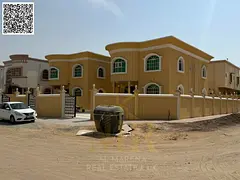 Large villa in Al Muwaihat area, directly from the owner, freehold, close to all services, with elec