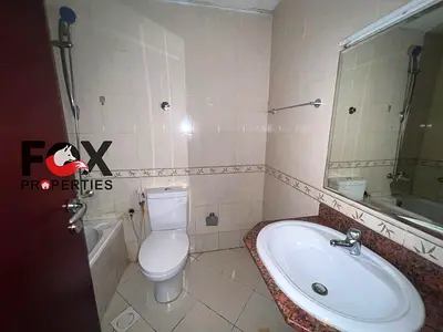 One-bedroom apartment with a living room available for annual rent in Ajman (City Tower), opposite Grand Mall and next to Safeer Mall. 27000