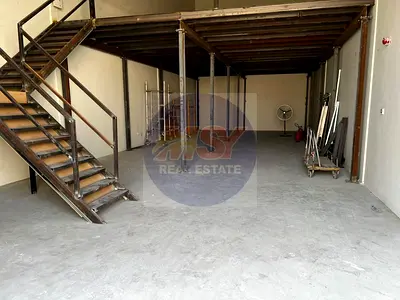 Prime Commercial Warehouse for Rent | Near Cine Mall | Al Jurf 1, AjmanMSY REAL ESTATE proudly presents this spacious two-floor warehouse in a prime i