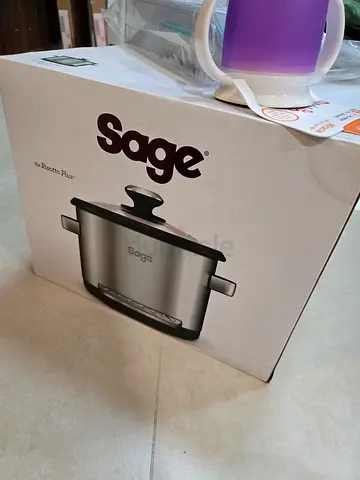 Sage the risotto plus stainless steel multi cooker / slow cooker - boxed, unused