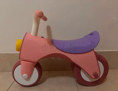 Kids Pink and Purple Balance Bike with Light and Music Feature
