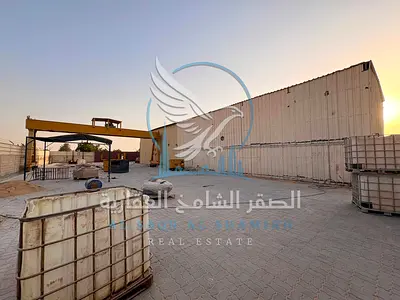 Factory for Rent | Al Sajaa, Sharjah Total Area: 20,000 Sq Ft Power 50 kW Total Area: 20,000 Sq Ft Enclosed Warehouse: 7,000 Sq Ft