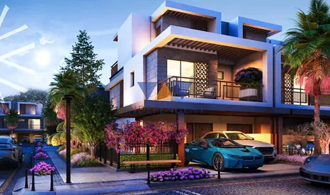 4 Bed Townhouse In DAMAC Hills 2 - Corner Unit with Large Plot - Roof Terrace