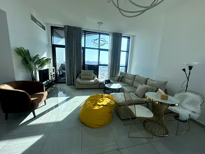 Furnished 1BR Apartment | O2 Tower JVC | Downtown Skyline Views