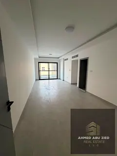 2BHK – First Tenant in Al Jurf 3 Near China Mall & MBZ Road. 3 bathrooms, open‑view balcony, lau