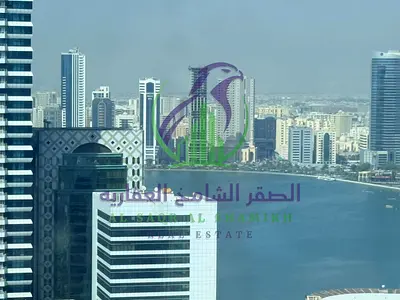 اضخم ثلاث غرف وصالة للايجار بالقصباء مساحة واسعه اطلالة بحرية  تكييف مجاني  باركينغ مجاني  جيم ومسبح  غرفة خادمة تشطيب راقي