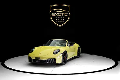 911 CARRERA GTS CABRIOLET | CARTAGENA YELLOW | WARRANTY JUN 2028 | SPORT EXHAUST