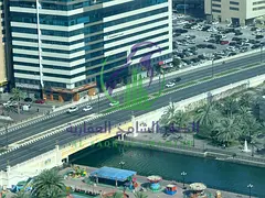Brand New Three Bedroom Apartment for Annual Rent in Al Khan Sharjah Sea View Free AC Maid Room Gym