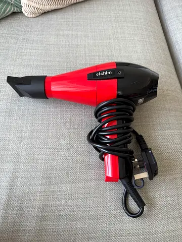 Elchim Professional Hair Dryer - Black, Good Working Condition