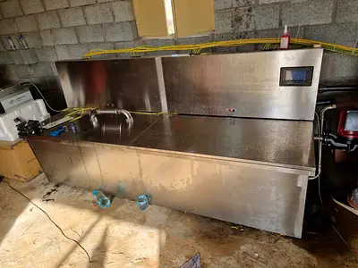 ASIC Miner Immersion Cooling System with Stainless Steel Tank تبريد زيت بالغمر