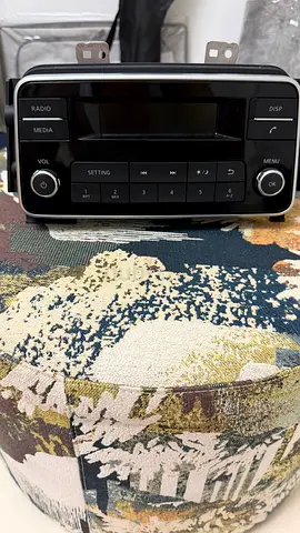 OEM Car Stereo Head Unit with Media & Radio Display (Used)