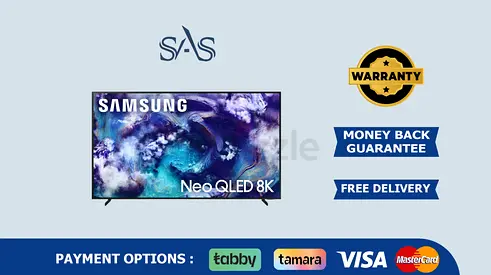 Samsung | 65 Inch | Neo QLED 8K Smart TV | 120Hz | New | Free Delivery | Warranty | 65QN900F | 2025