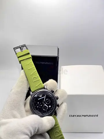 armani mens stopwatch