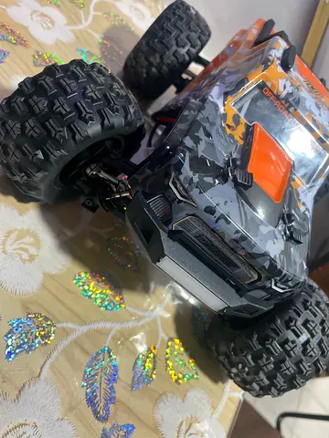 Used RC Off-Road Monster Truck - Remote Control Car, Good Condition