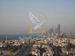 Two bedroom and living room for rent in Al Butina full sea view free parking built in wardrobes mast