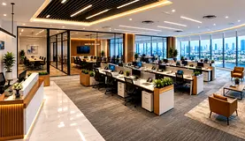 Sea View | Fully Furnished | Prime Media City Office