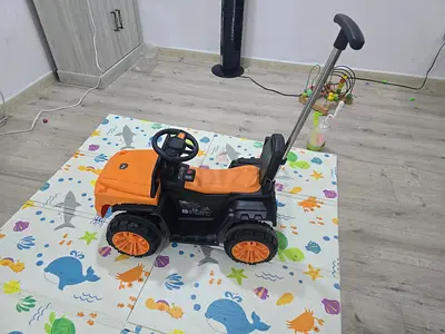Kids Ride-On Push Tractor with Parent Handle