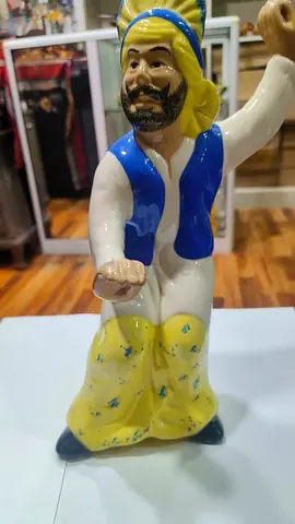 Vintage Hand-Painted Middle Eastern Dancer Figurine 27cm height