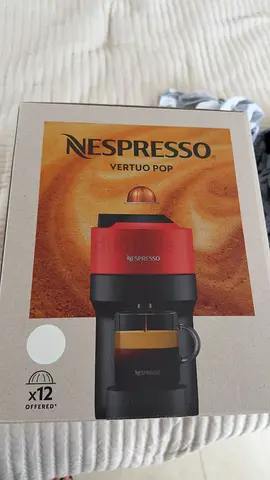 Nespresso Vertuo Pop Coffee Machine - White (Boxed)