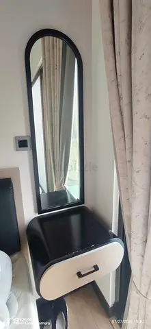 Mirror with dresser