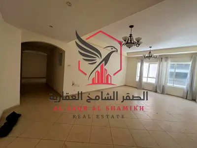 غرفتين وصاله في المجاز 3 بلكون مع غرفتين ماستر وغرفه خادمه موقع مميز وحيوي قريب من كل الخدمات وقريب من مخرج دبي