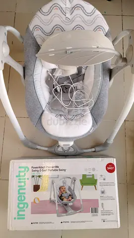 Ingenuity 2-in-1 Portable Baby Swing