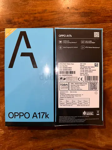 Oppo A17K UNOPENED