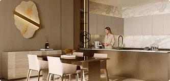 Luxury 2 Bedroom Apartment | Smart Home | Premium Amenities | Binghatti Wraith