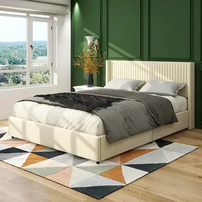 Brand new King size Luxury Family Bed frame with Mattress Available