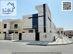 Modern two-story villa with a rooftop terrace, including registration and ownership fees, close to a