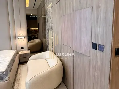 Brand New Furnished Studio | Partial Burj View | High-End Finishes