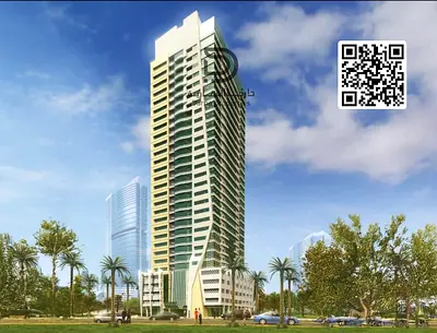 One-bedroom apartment with a living room | In Azha View Project, Al Amrah area, close to Sheikh Moh