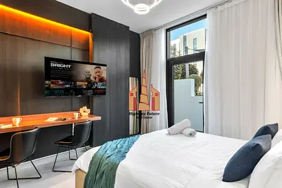 Luxurious studio with furniture ready to move hot offer / al jada community /