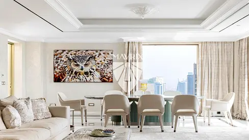 Fully Furnished | Sea&Dubai Eye View | High Floor