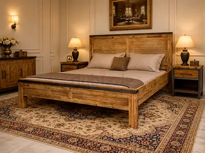 Canadian Wooden Bedset