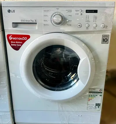 New Model LG Direct Drive 7kg Sound Less Energy Saving Washing Machine Free Home Delivery