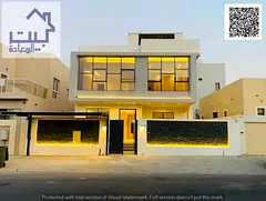 Luxury villa, two floors and a rooftop, close to all amenities and located on Sheikh Mohammed Bin Za