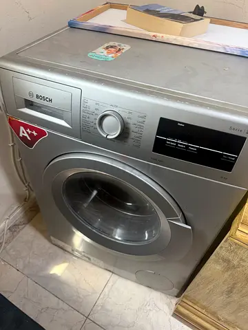 Bosch front load washing machine not working, screen needs repair