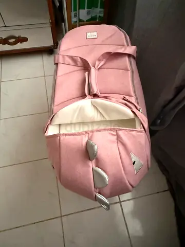 Portable Pink Baby Travel Carry Cot