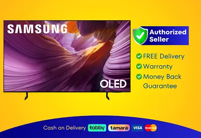 Samsung 55 Inch TV  Smart OLED - 4K - 120Hz,
