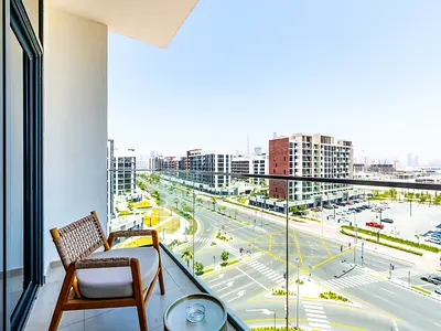 Zen Condo With Burj Khalifa View In Vibrant City