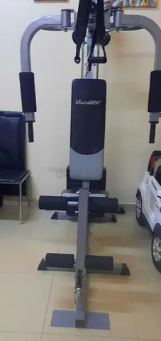 Home multi-function gym station – compact full-body workout machine